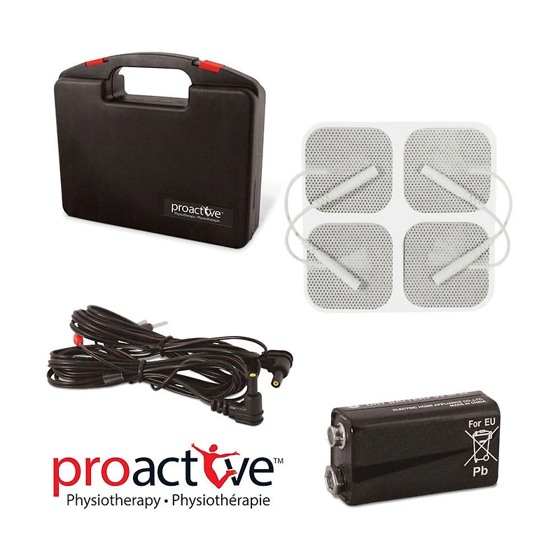ProActive Pulse Tens Unit for Pain Management, Black