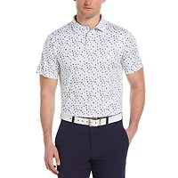 PGA TOUR Polo de golf extensible à manches courtes pour homme