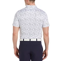PGA TOUR Polo de golf extensible à manches courtes pour homme