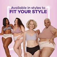 Culottes pour peau sensible Always Discreet, taille G, degré d’absorption maximal, quatre fois plus de douceur pour protéger la peau, testées sous contrôle dermatologique, sans parfum, 14 culottes