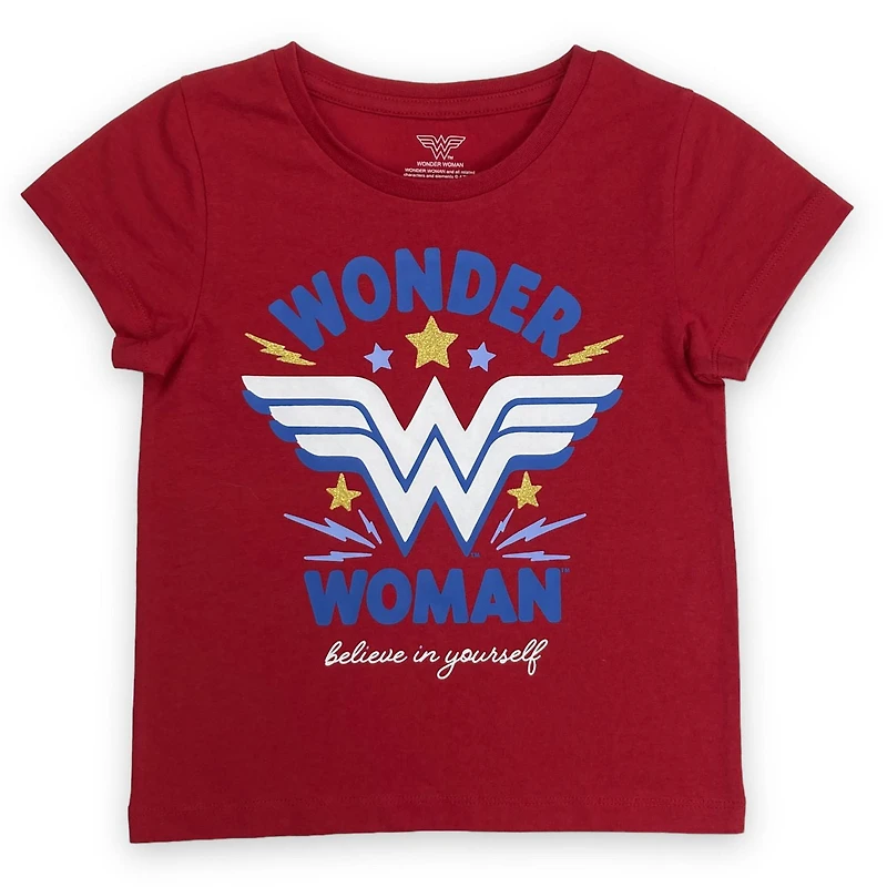 Wonder Women Girl's short sleeve tee shirt