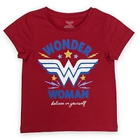 Wonder Women Girl's short sleeve tee shirt