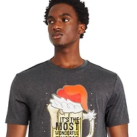 T-shirt de Noël George pour hommes