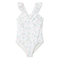 George Girls' One Piece Ruffle Swimsuit