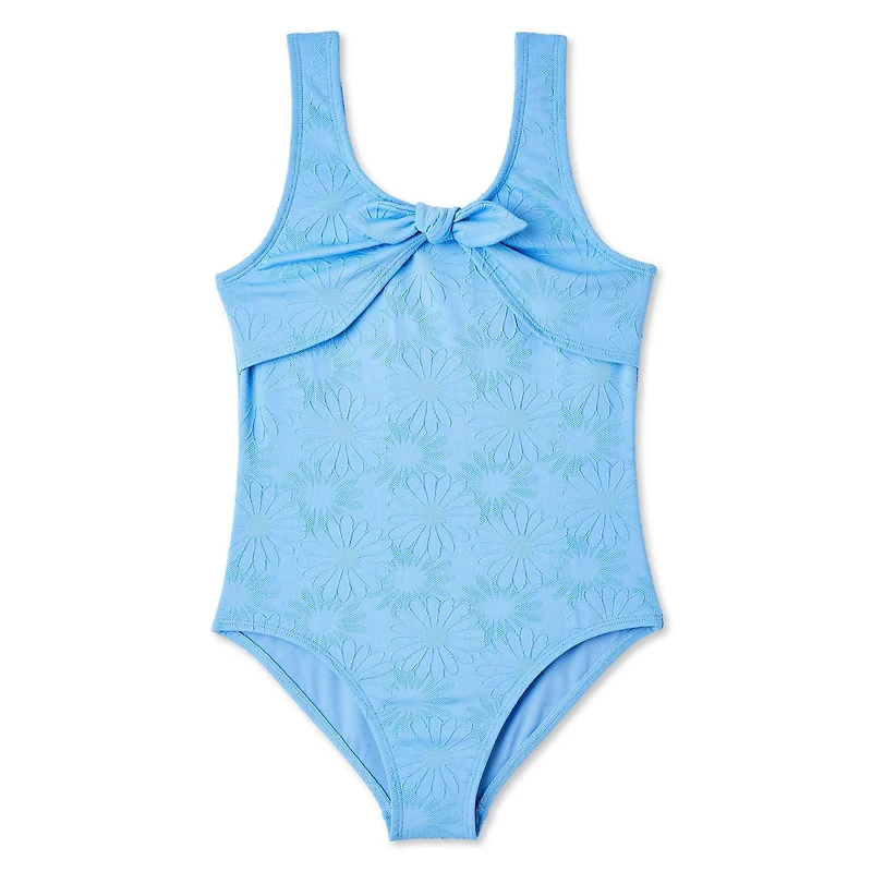 Maillot de bain une pièce avec motif noué à l’avant George pour filles