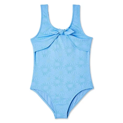 Maillot de bain une pièce avec motif noué à l’avant George pour filles