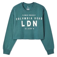 Chandail en molleton écourté No Boundaries pour femmes Tailles TP–TTG