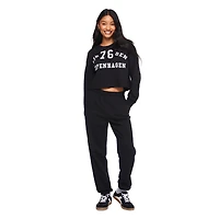 No Boundaries Women's Cropped Fleece Popover, Sizes XS-XXL