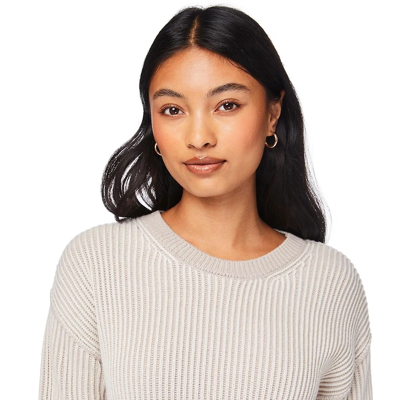 No Boundaries Women's Oversized Sweater, Sizes XS-XXL