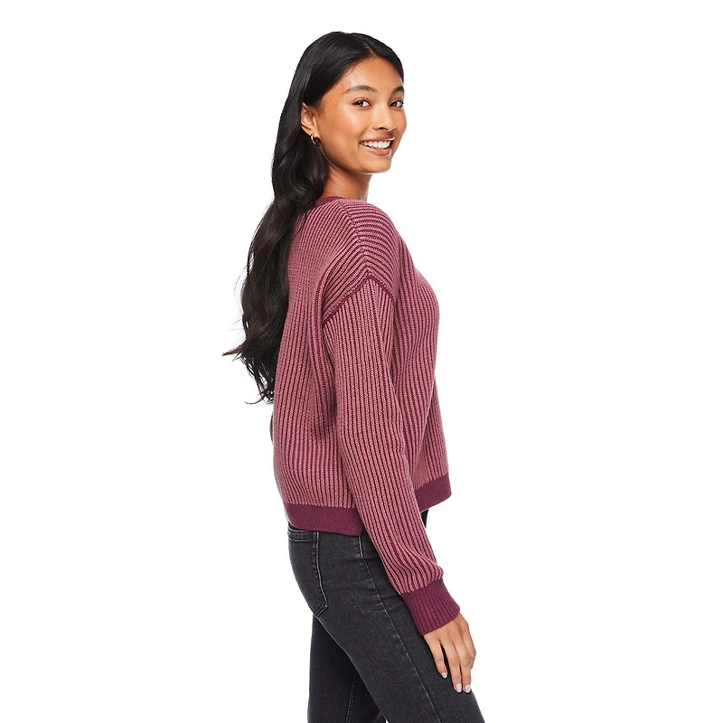 No Boundaries Women's Oversized Sweater, Sizes XS-XXL