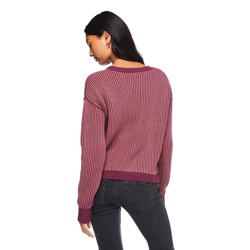 No Boundaries Women's Oversized Sweater, Sizes XS-XXL
