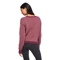 No Boundaries Women's Oversized Sweater, Sizes XS-XXL