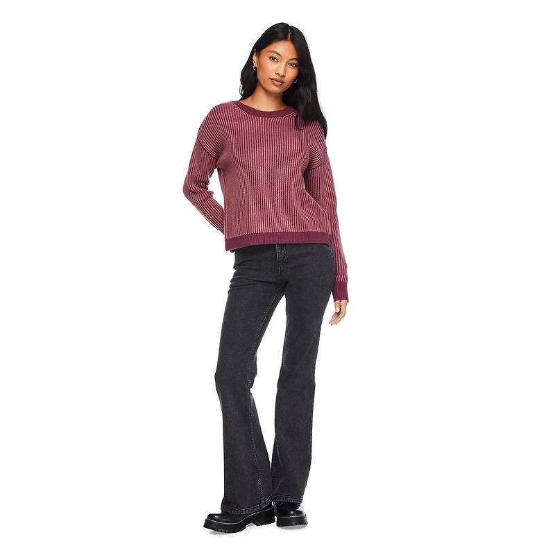 No Boundaries Women's Oversized Sweater, Sizes XS-XXL