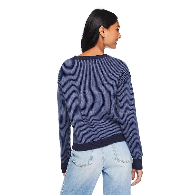 No Boundaries Women's Oversized Sweater, Sizes XS-XXL