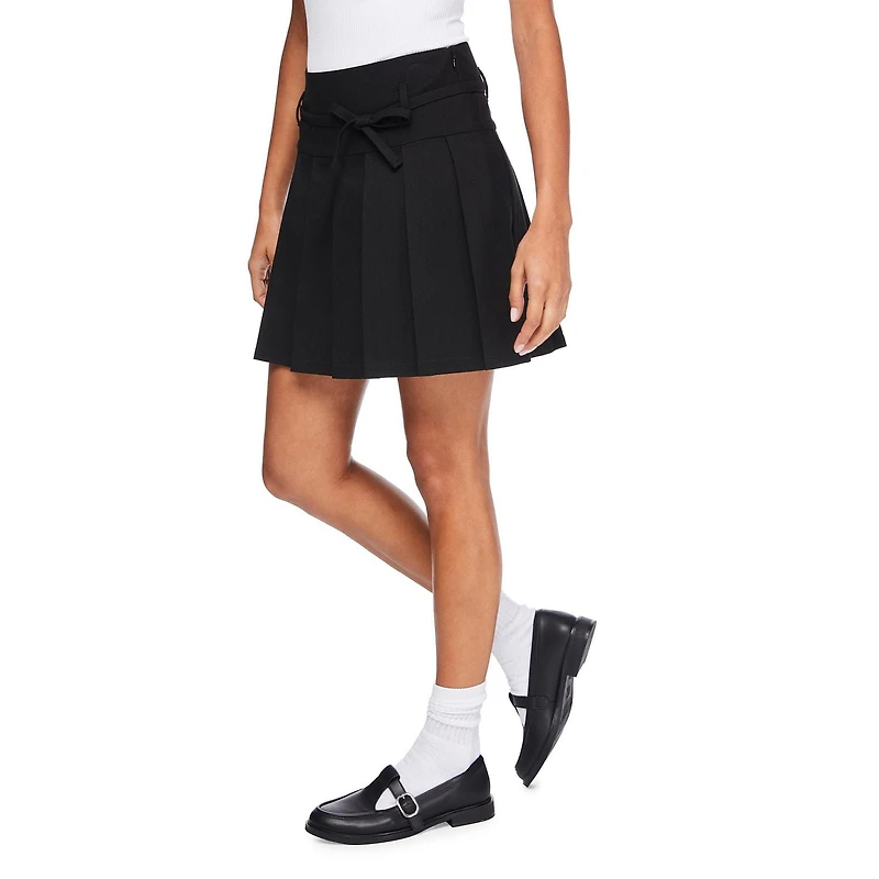 No Boundaries Women's Pleated Skirt, Sizes XS-XXL