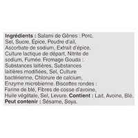 Trousse-collation au salami de Gênes salé à sec Schneiders 75 g