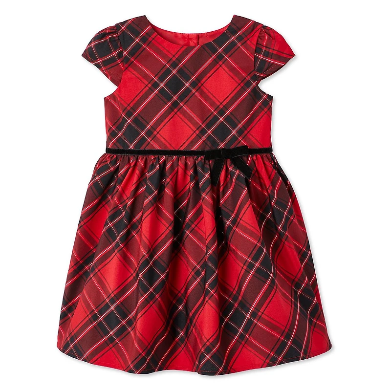 Robe à motif écossais George pour petites filles