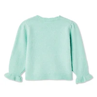 Chandail à revers volantés George pour bébés filles