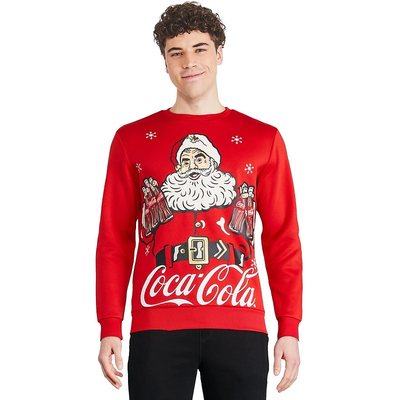 Coca-Cola Men's Holiday Sweatshirt