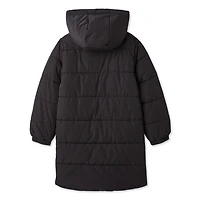 Doudoune longue à capuchon George pour filles