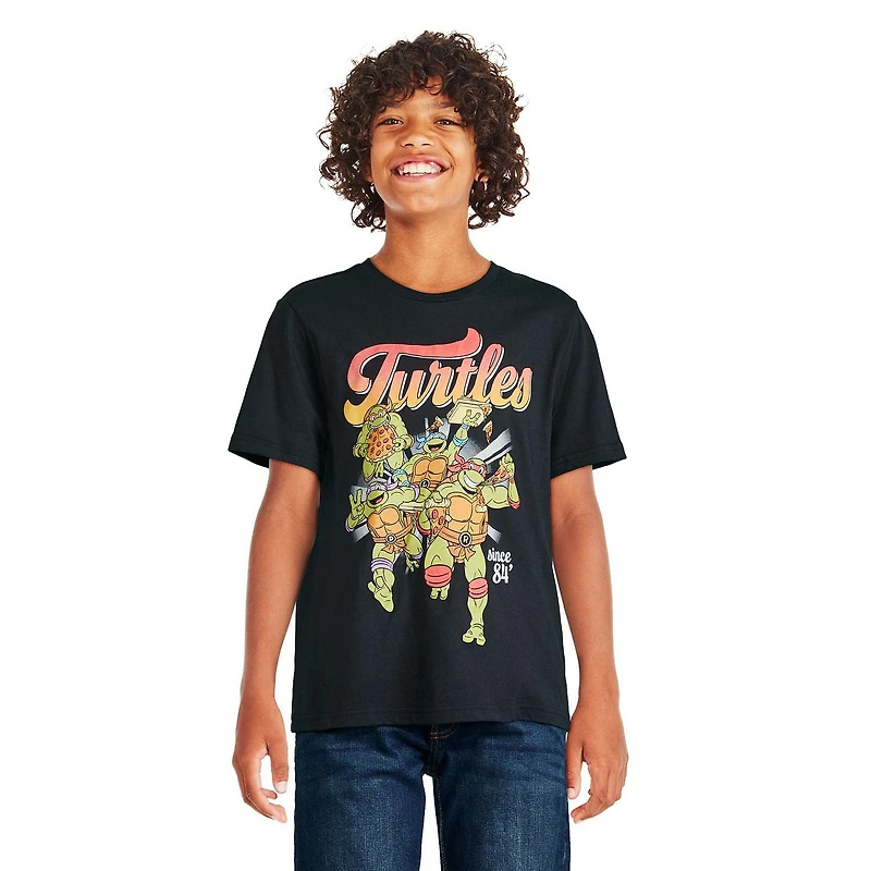 Teenage Mutant Ninja Turtles Boys' Short Sleeve Tee