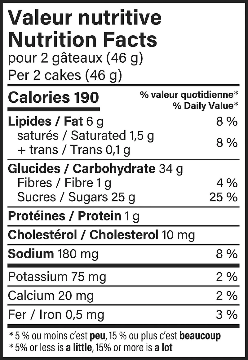 Gâteaux Rosettes🅪 de Vachon🅫 Emb. de 12