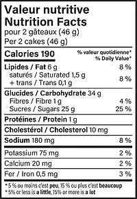 Gâteaux Rosettes🅪 de Vachon🅫 Emb. de 12