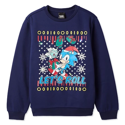 Coton ouaté lumineux des fêtes Sonic le hérisson pour garçons