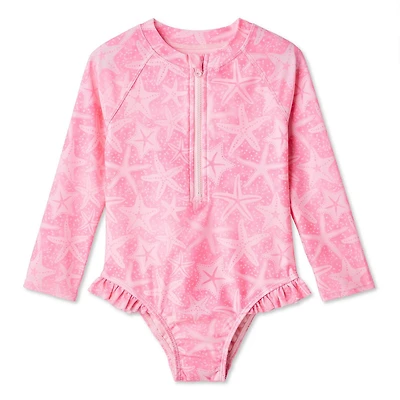 George Toddler Girls' One Piece Rashguard