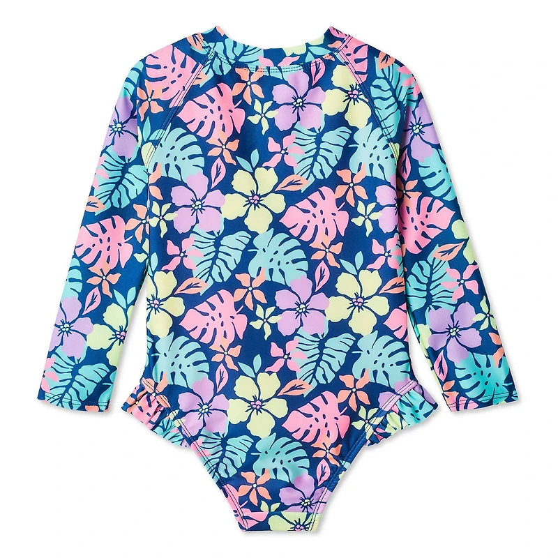 Maillot de bain 1 pièce anti-UV George pour petites filles