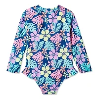 Maillot de bain 1 pièce anti-UV George pour petites filles