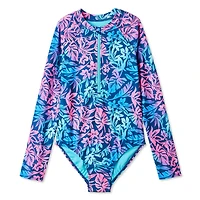 Maillot de bain 1 pièce anti-UV George pour filles
