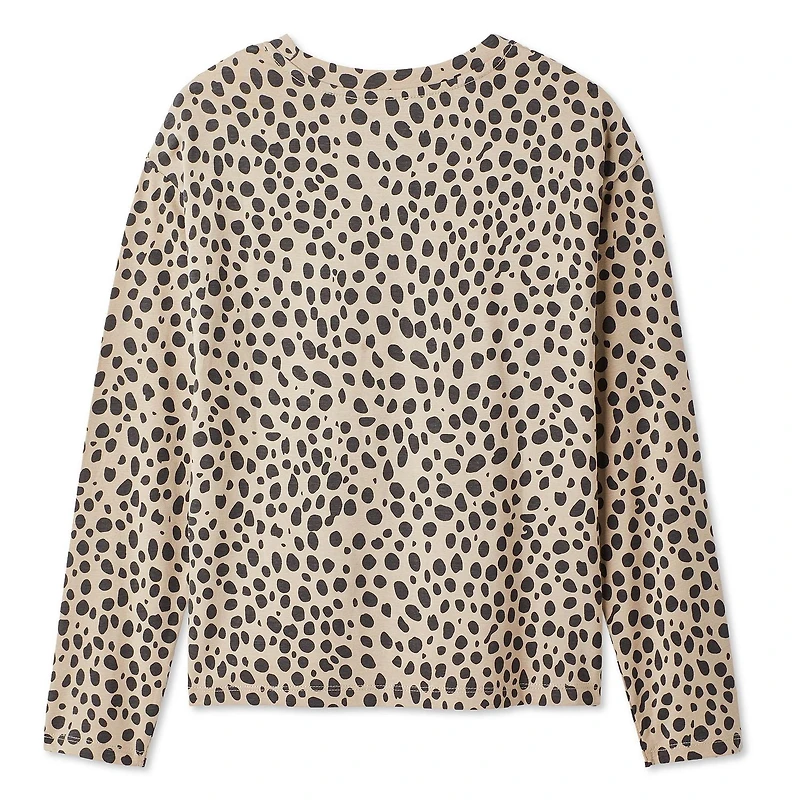 George Girls' Printed Long Sleeve Tee