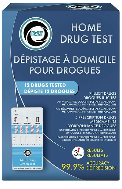 Home Drug Test Kits Home Drug Test Kit - 12 Drugs, Urine drug test kit detects for 8 drugs.