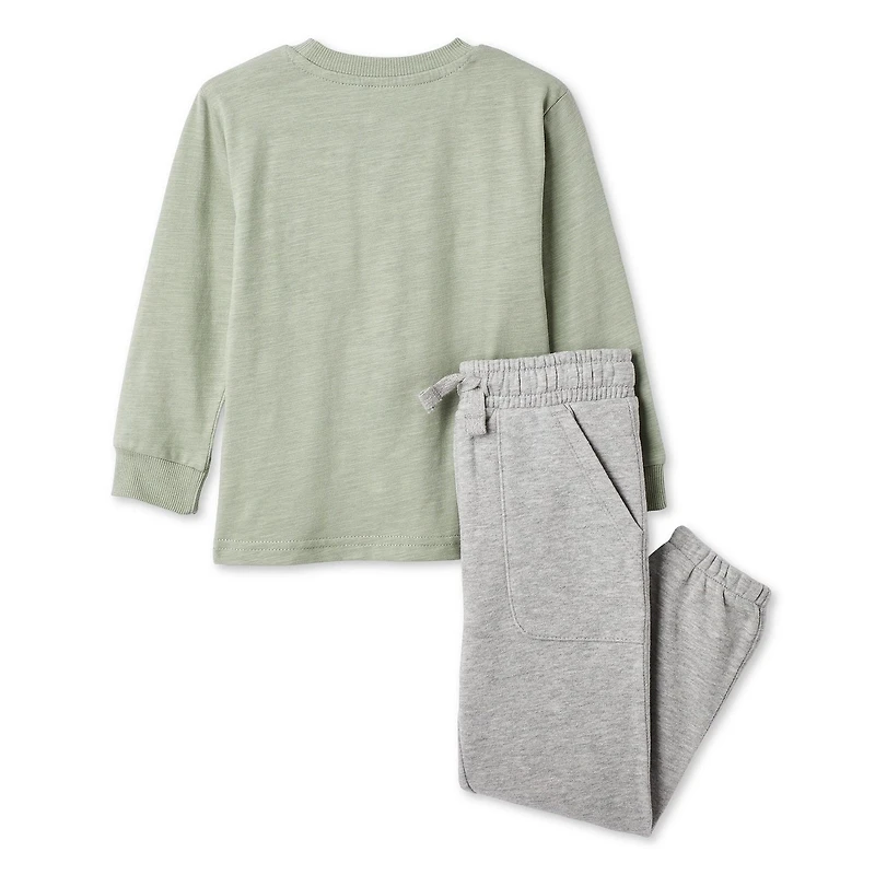George Toddler Boys' Long-Sleeve T-Shirt 2-Piece Set