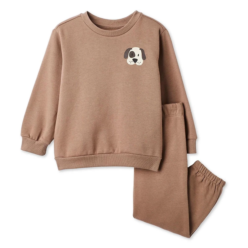 Ensemble 2 pièces avec coton ouaté George pour petits garçons