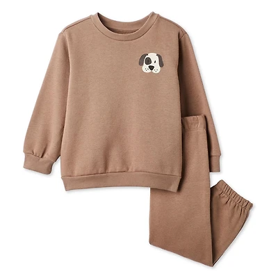 Ensemble 2 pièces avec coton ouaté George pour petits garçons