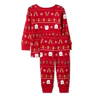 George Baby Boys' Holiday Pajama 2-Piece Set