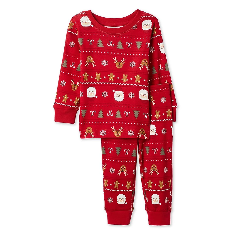 George Baby Boys' Holiday Pajama 2-Piece Set