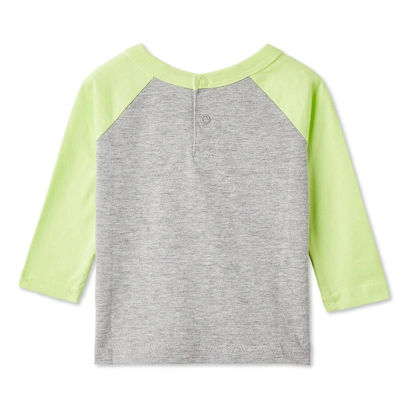 George Baby Boys' Colour Block Raglan Tee