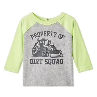 George Baby Boys' Colour Block Raglan Tee