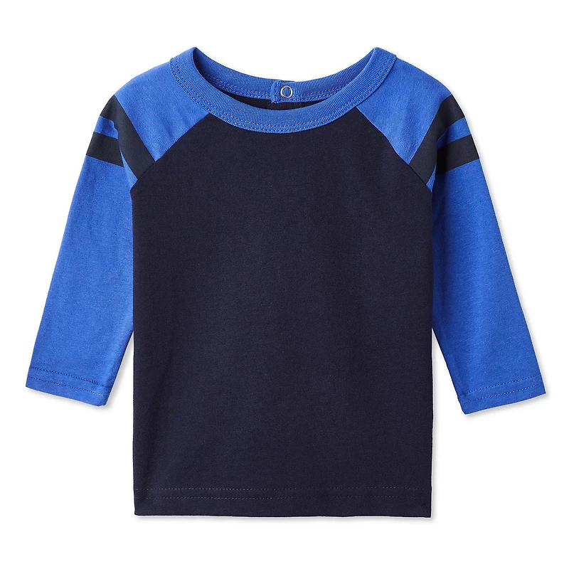 George Baby Boys' Colour Block Raglan Tee