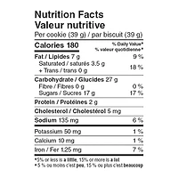 Biscuits monstres Mon marché fraîcheur 10 biscuits, 390 g