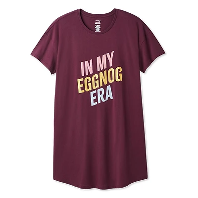 George Women's Plus Crew-Neck Nightshirt