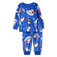 Pyjama 2 pièces en velours George pour bébés garçons