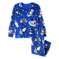 Pyjama 2 pièces en velours George pour petits garçons