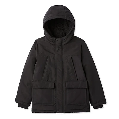 George Boys' Hooded Long Parka