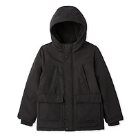 George Boys' Hooded Long Parka