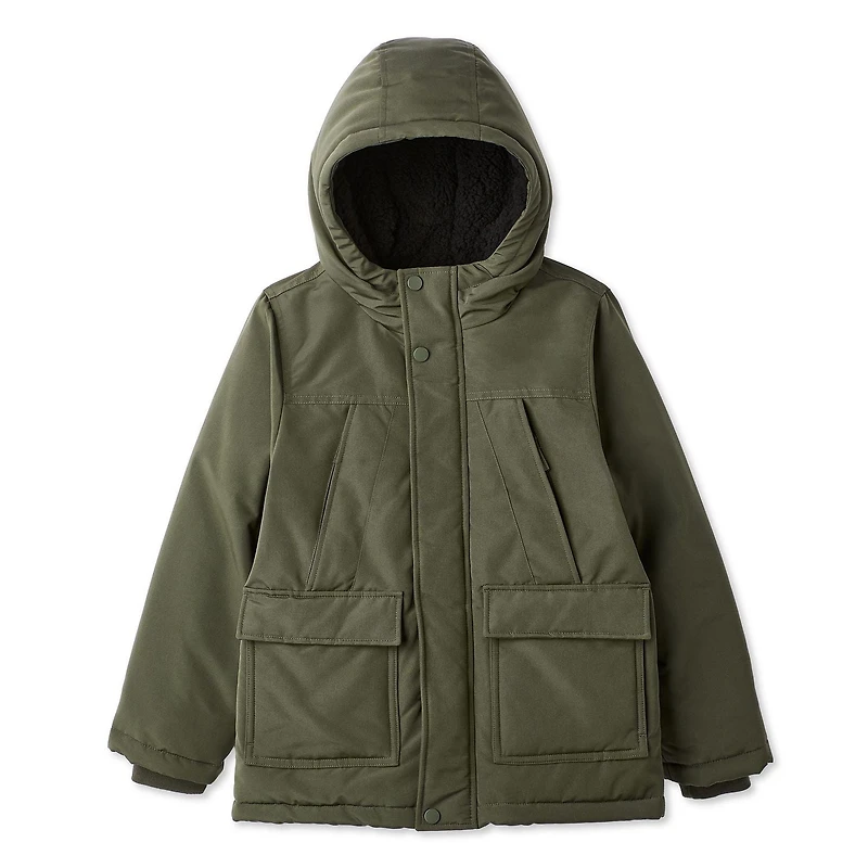 George Boys' Hooded Long Parka