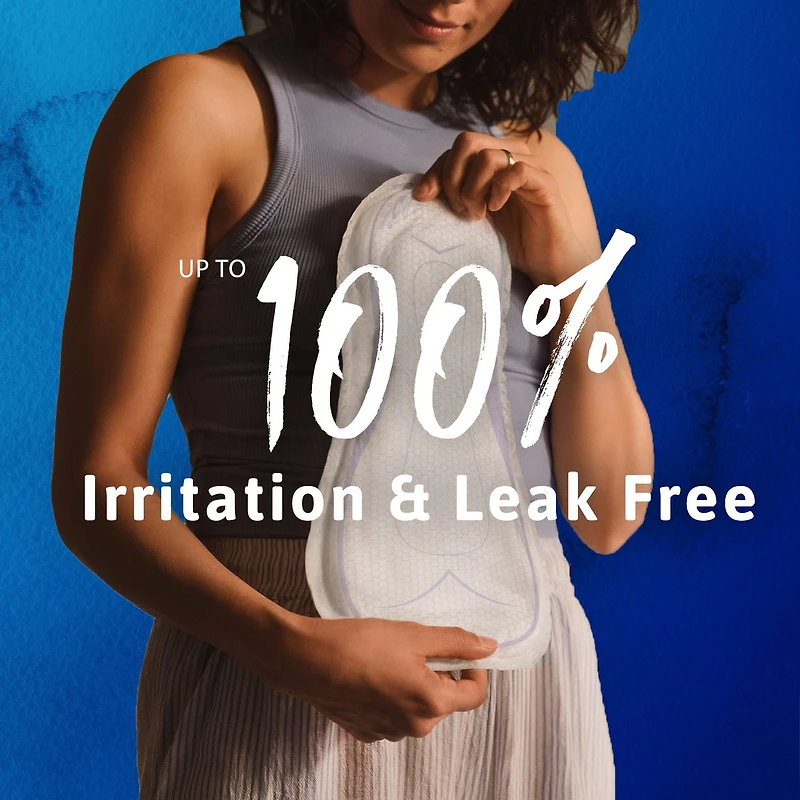 TENA Sensitive Care Serviettes contre l’incontinence féminine - De nuit - 48 unités